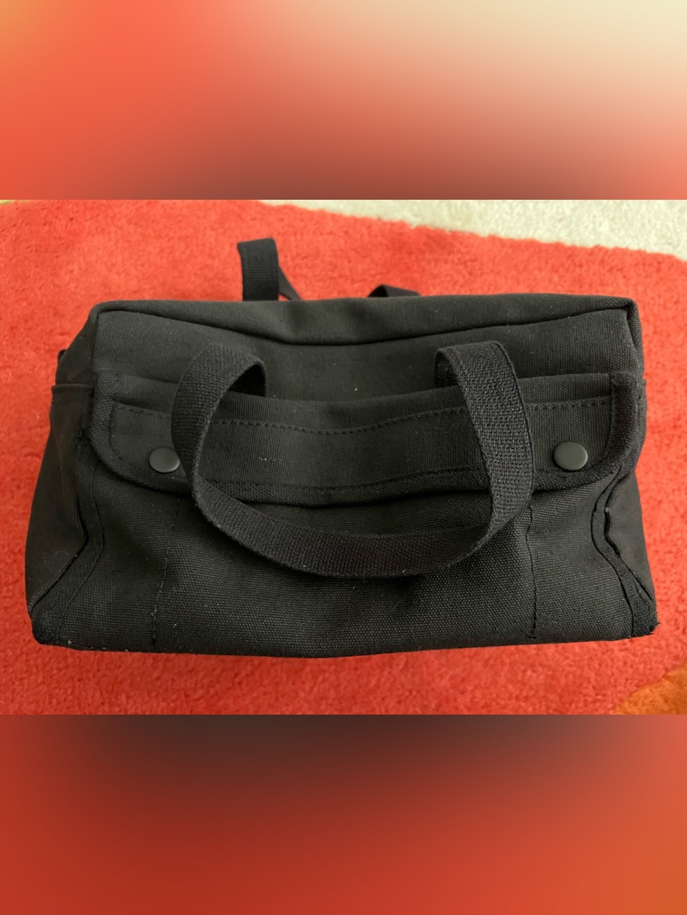 Black Canvas Men’s Carry Bag - Rothco Tool Bag